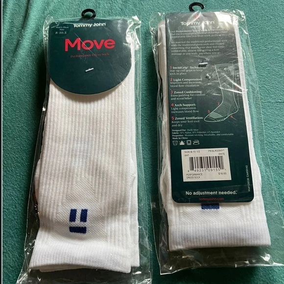 Tommy John Other - 4 Pairs of Tommy John Performance Dress Socks